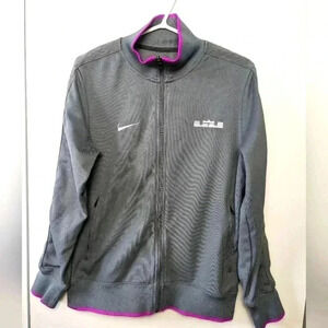 NIKE Lebron James men Sweatshirt  size medium Gray and purple